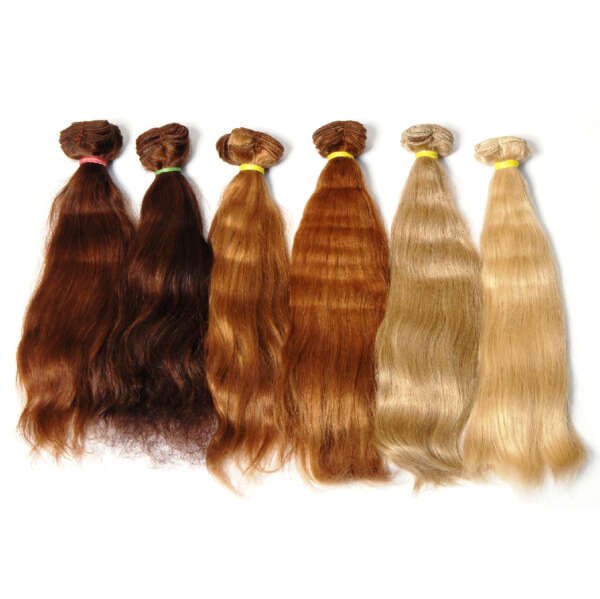 Bleached Remy Single Drawn Hair